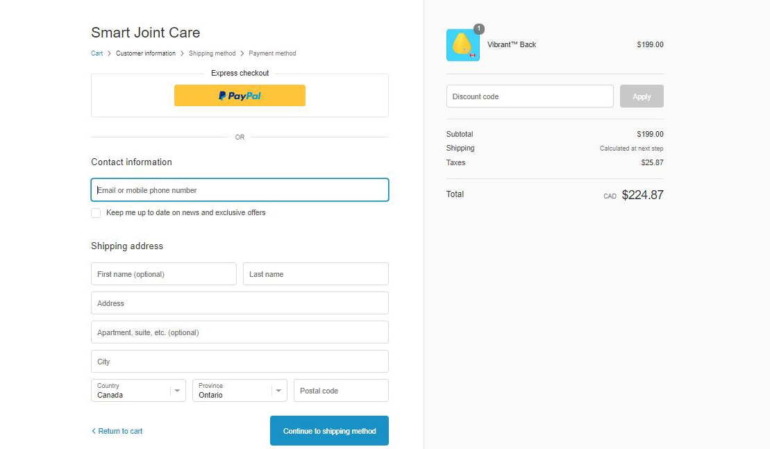 WordPress payment form